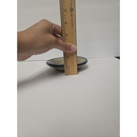 Monroe Salt Works Pottery of Maine Vegetable Bowl 5"  Handpainted Fruit Vintage - Picture 7 of 7